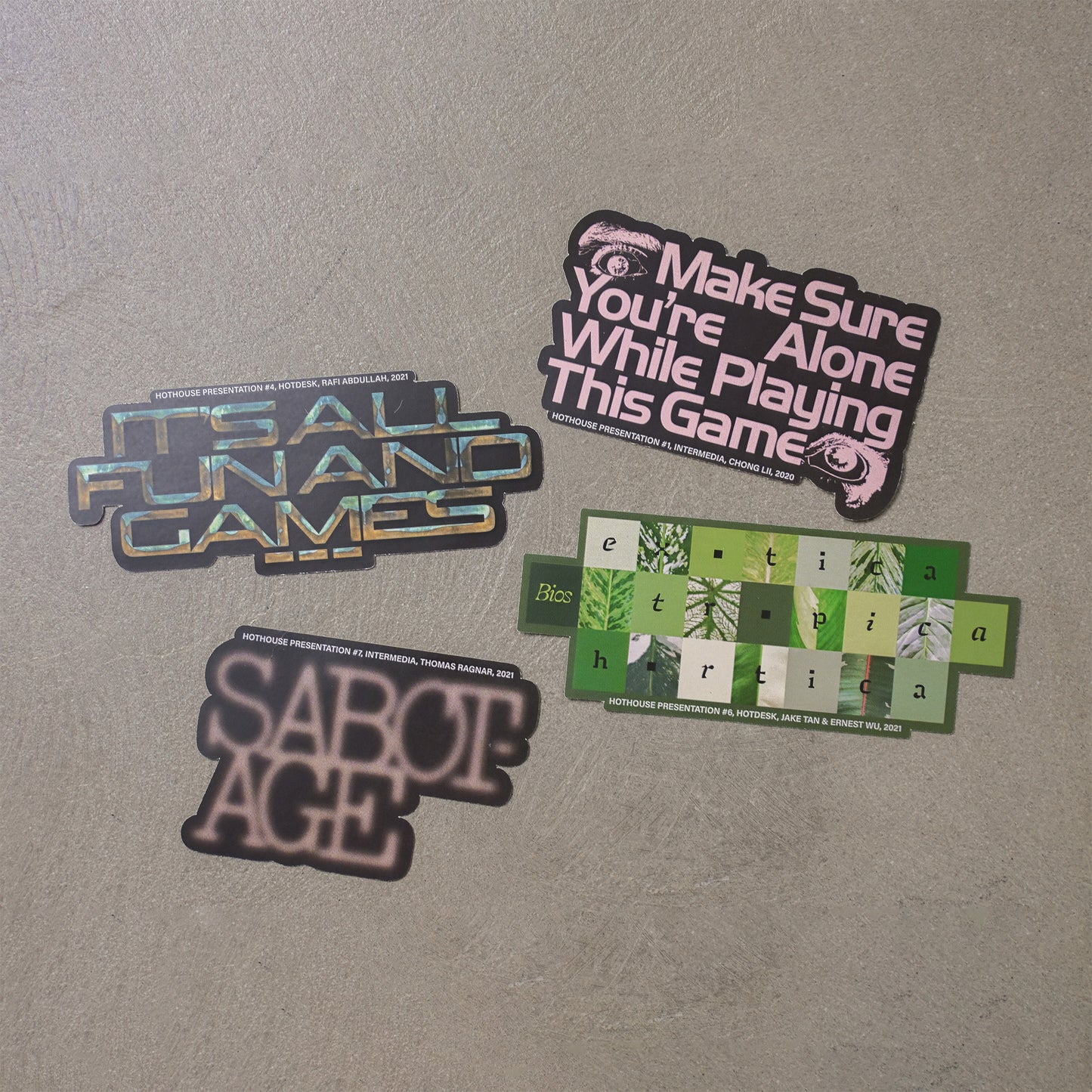 Stickers (Set of 8)