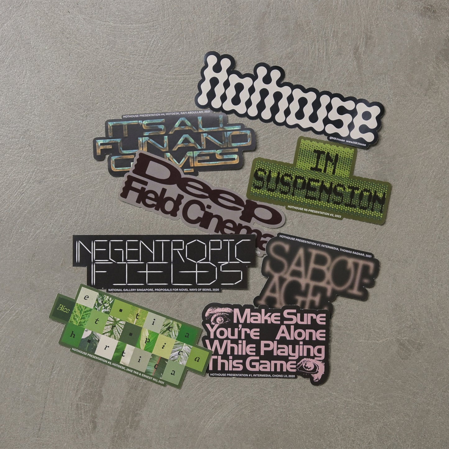 Stickers (Set of 8)