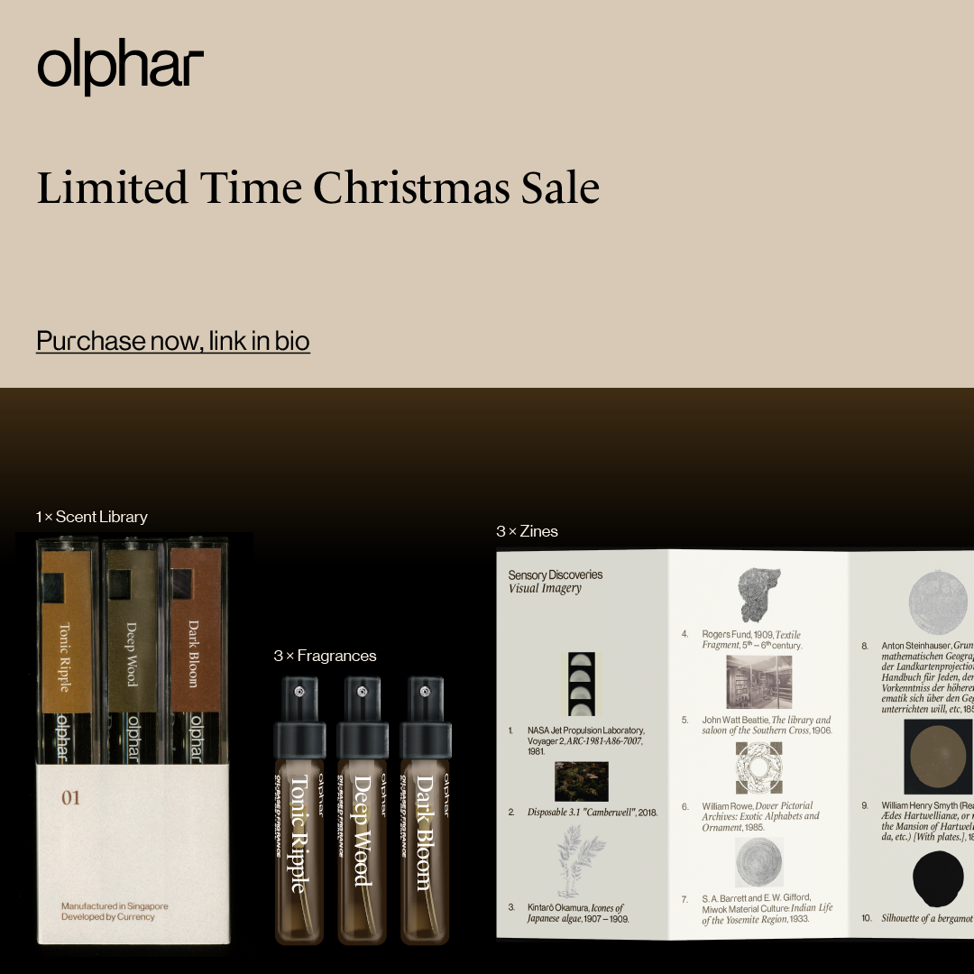 Olphar Scent Library [Fragrance & Zine set]
